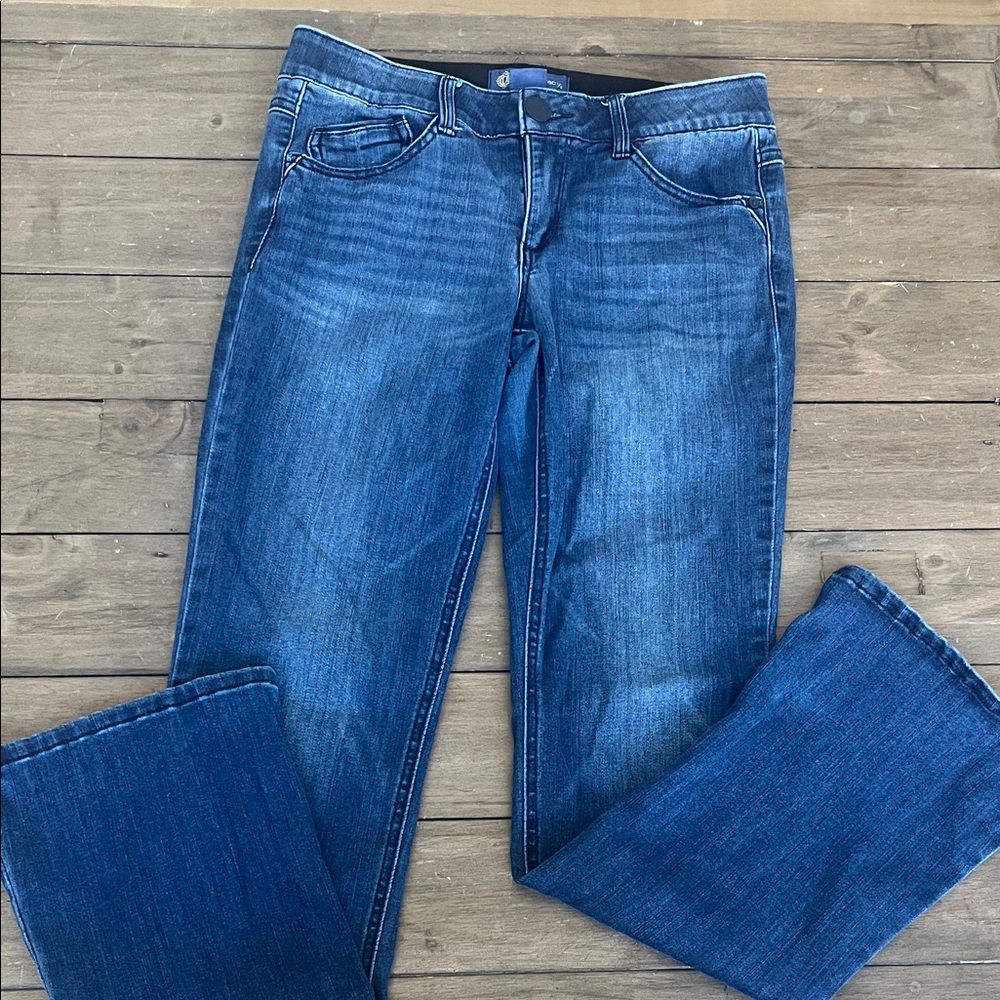 Democracy Dark blue “Ab”solution jeans.